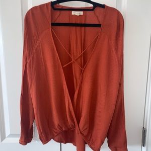 Urban Outfitters Silence + Noise low tie top